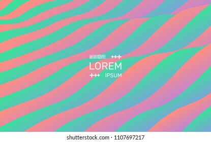 Pattern with optical illusion. Abstract background. Vector illustration. 