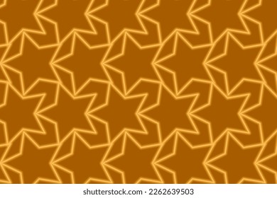 Pattern in Orange and Brown. Aesthetic abstract pattern background
