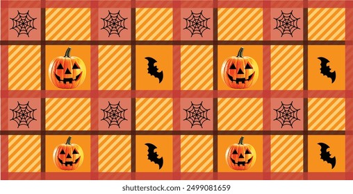 pattern orange hot tone  for halloween