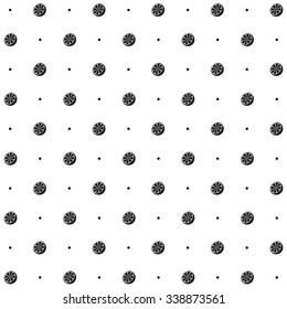 Pattern with orange icon, can used as tiling, texture style