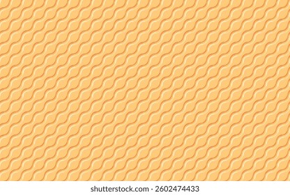 A pattern of orange squares with a yellow background