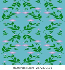 Pattern: Oriental pattern, Icat, traditional pattern. For background tapestry, wallpaper, clothing, batik, textile fabric, tribal, illustration, cat, print embroidery pattern for decoration.