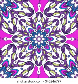 Pattern oriental ornament. Vector