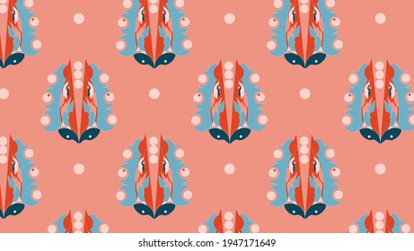 pattern ornament, delicate colors, ideal for textiles