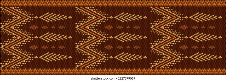 Pattern, ornament  ethnic, folk, geometric, mosaic for fabrics, interiors, ceramics and furniture in the Latin American style.