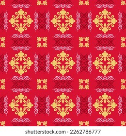 Pattern, ornament  ethnic, folk, geometric, mosaic for fabrics, interiors, ceramics and furniture in the Latin American style.
