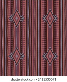 Pattern, ornament  ethnic, folk, geometric, mosaic for fabrics, interiors, ceramics and furniture in the Latin American style.