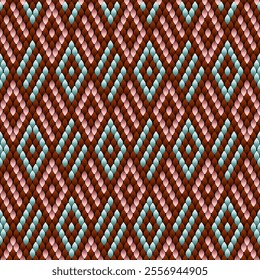 Pattern, ornament  ethnic, folk, geometric, mosaic for fabrics, interiors, ceramics and furniture in the Latin American style.