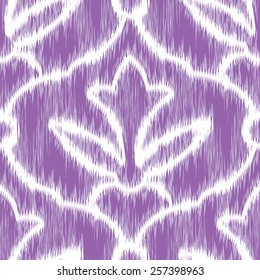 Pattern Ornament Seamless Ikat Background
