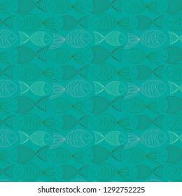 Pattern of ornamental fishes