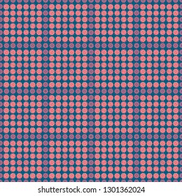 Pattern with ornamental flowers. It can be used for poster, card, brochure, invitation, cover book, catalog. Abstract background and texture for design.