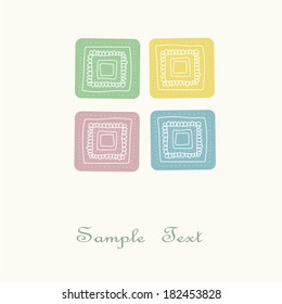 pattern ornamental square