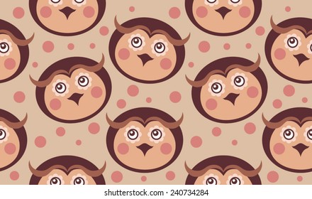 pattern with owl