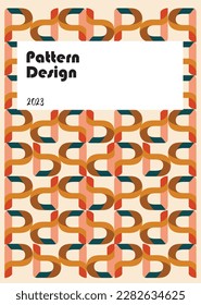 Pattern P d Designs Inspiration Isolated on oyster white Background