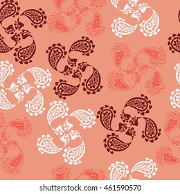 pattern, paisley, seamless, Turkish, Indian