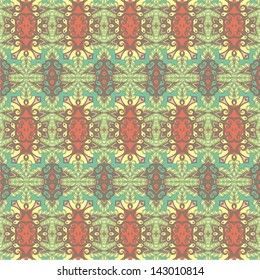 Pattern for paisley. Vector illustration. Seamless ornament can be used for wallpaper, pattern fills, web page background,surface textures. 