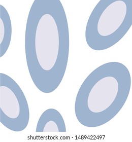 Pattern with pastel ovals. Festive background