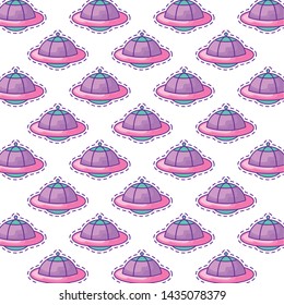 pattern patches of unidentified flying objects