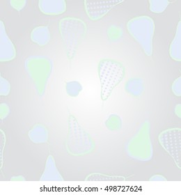   pattern with pears motif,halftone.