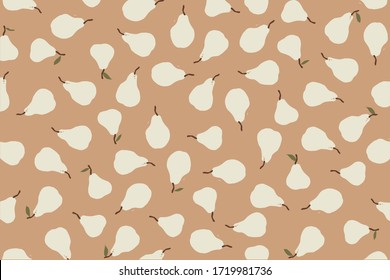 Pattern of pears.
Vector background with pear patterns.
Background with pear elements. Vector linocut pear image.
Modern background with pears.