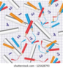 pattern with a pencil