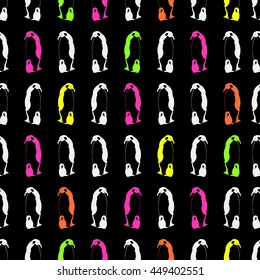 pattern of penguins