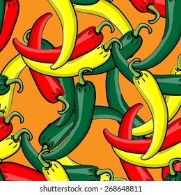 pattern of peppers