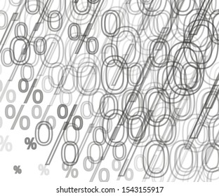 Pattern with percentage sign. Vector illustration. Black friday vector illustration. Modern sale design. Market retail sign. Black friday sale label. Percentage icon. Banner sale.