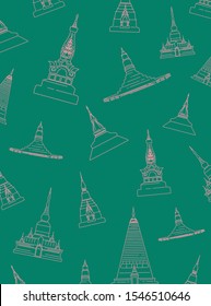 Pattern Phra That, Buddhist architecture in northeastern Thailand