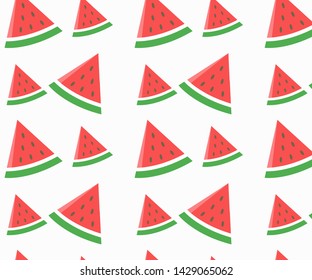pattern pieces of juicy watermelon