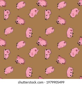 Pattern Pig Pato Gravity Falls