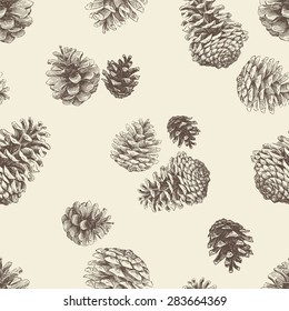 Pattern Of The Pine Cones