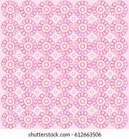 Pattern pink color background wallpaper. Vector illustration design