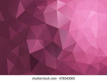 Pattern Pink color geometric style.