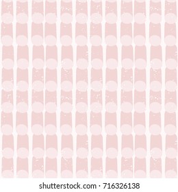 pattern of pink surround cylinders with textures