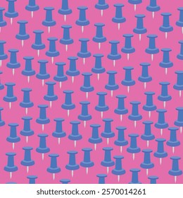 Pattern Pinwith blue and background purple