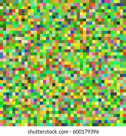 A pattern of pixels, vector graphics.