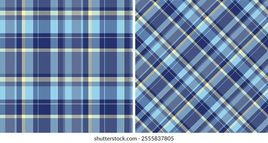 Pattern plaid background of texture vector fabric with a seamless tartan textile check. Set in novelty colours in creative gift paper ideas.