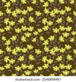 Muster. Pflanzenhintergrund für Mode, Tapeten, Druck. Viele verschiedene Blumen auf dem Feld. Millefleurs im Liberty-Stil. Trendy Blumendesign