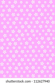 Pattern of plum blossoms