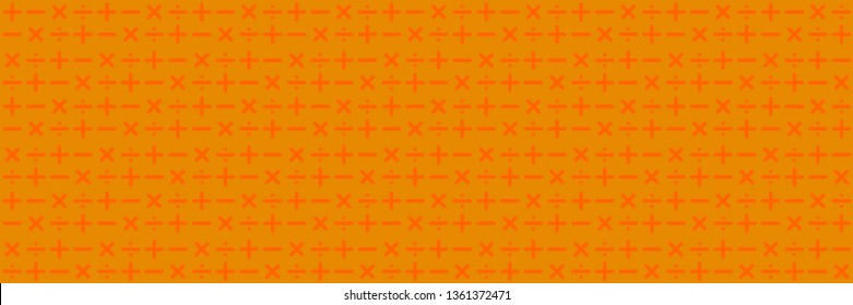 Pattern plus minus multiply divide vector