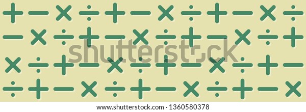 pattern plus minus
multiply divide vector