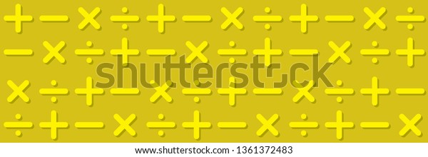 Pattern plus minus\
multiply divide vector