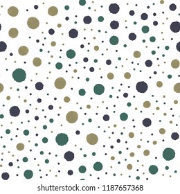 Pattern Points in of three colors. For your design. Vector.