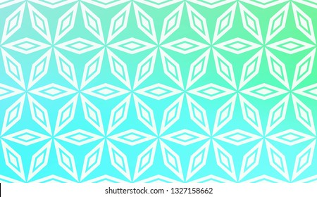 Pattern With Polygonal Geometric Elements. Vector Illustration. Template For Wallpaper, Interior Design, Decoration, Scrapbooking Page. Gradient Background.