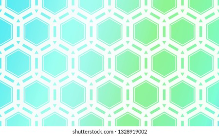 Pattern With Polygonal Geometric Elements. Vector Illustration. Template For Wallpaper, Interior Design, Decoration, Scrapbooking Page. Gradient Background.