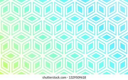 Pattern With Polygonal Geometric Elements. Vector Illustration. Template For Wallpaper, Interior Design, Decoration, Scrapbooking Page. Gradient Background.