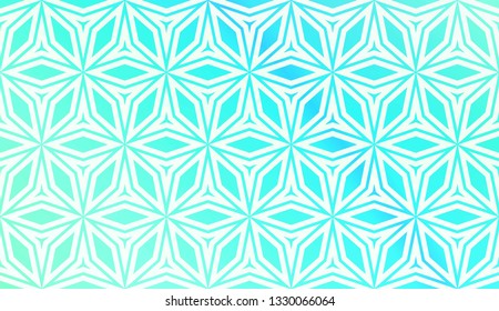 Pattern With Polygonal Geometric Elements. Vector Illustration. Template For Wallpaper, Interior Design, Decoration, Scrapbooking Page. Gradient Background.