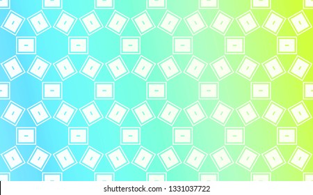 Pattern With Polygonal Geometric Elements. Vector Illustration. Template For Wallpaper, Interior Design, Decoration, Scrapbooking Page. Gradient Background.