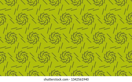 Pattern with polygonal geometric elements. Vector Seamless illustration. Template for wallpaper, interior design, decoration, scrapbooking page